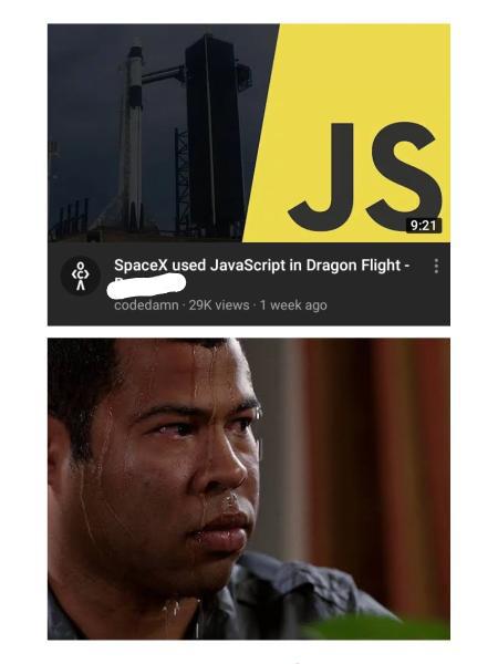 *visible tension* | javascript-memes, java-memes, space-memes | ProgrammerHumor.io