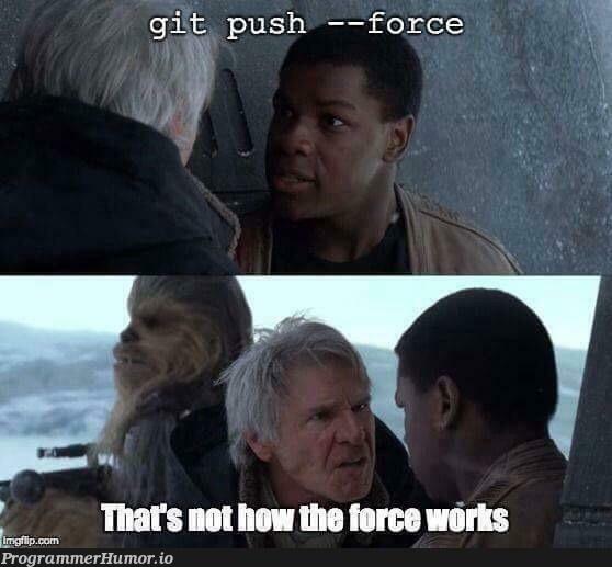 Too much star wars | git-memes | ProgrammerHumor.io