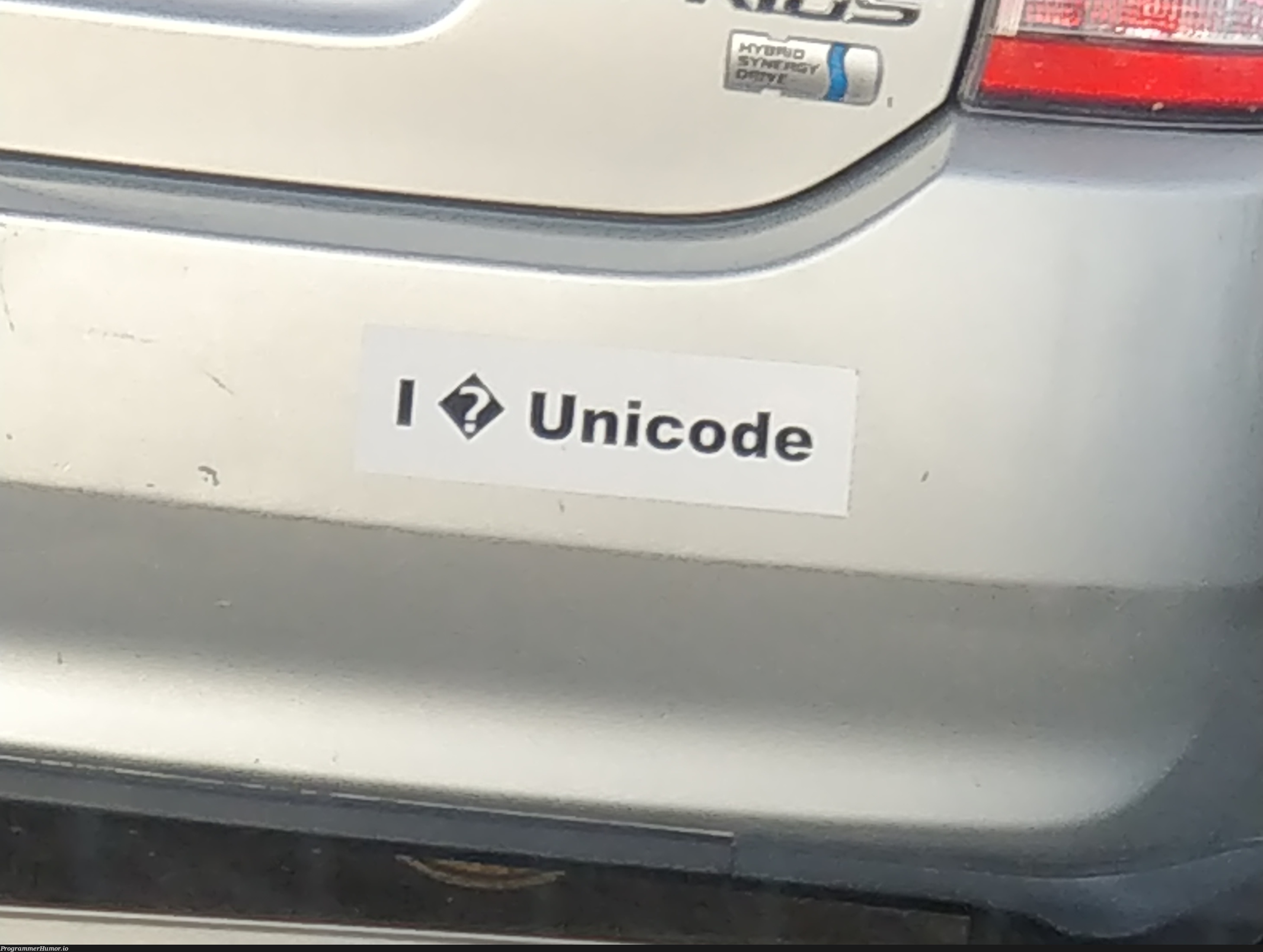 This bumper sticker | ProgrammerHumor.io