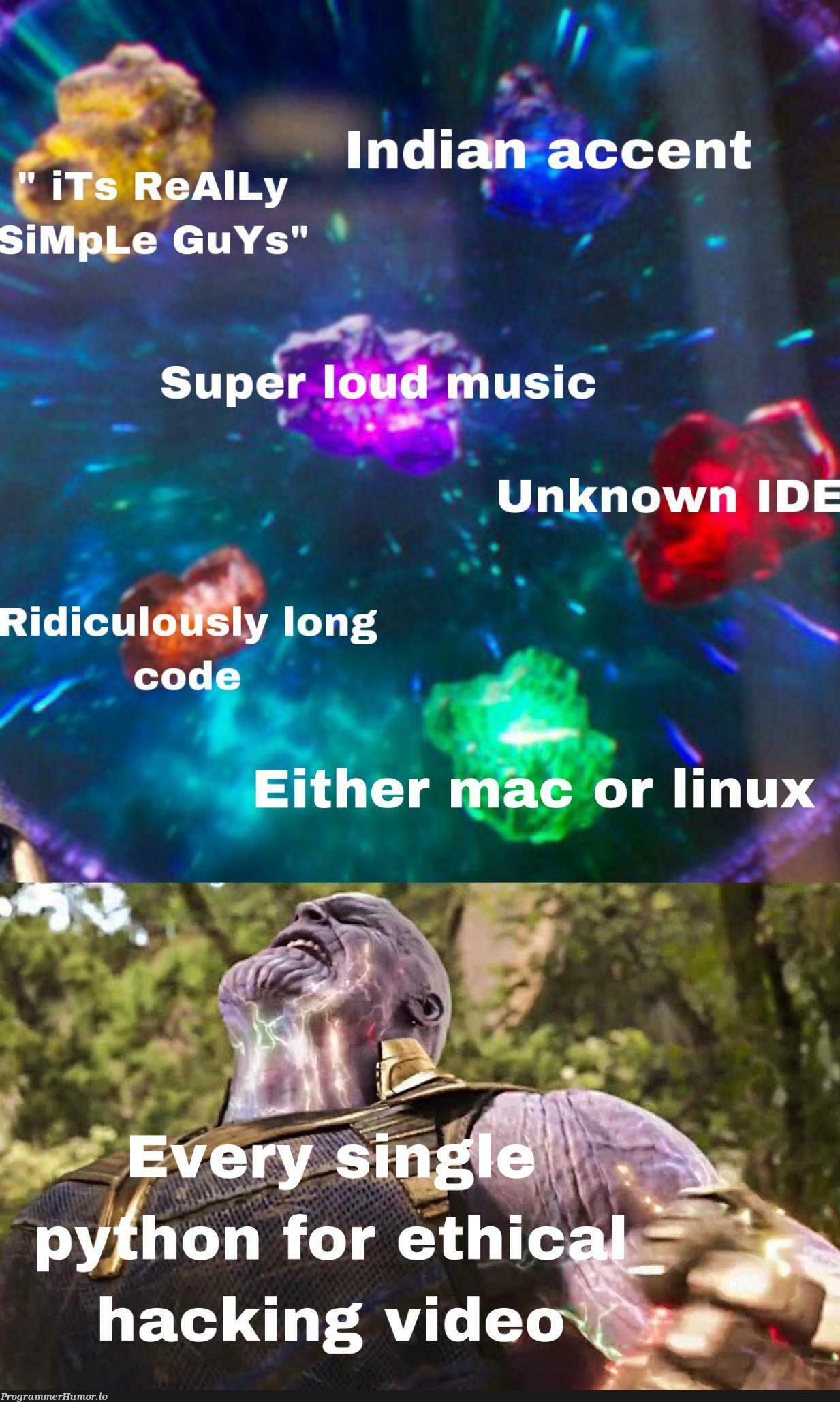 Every single one | ProgrammerHumor.io