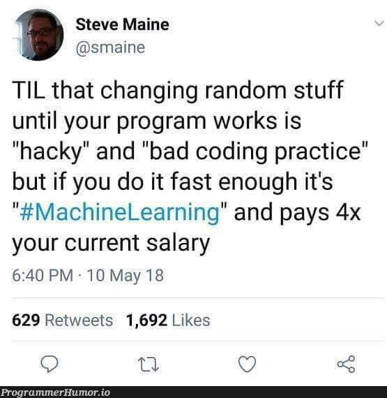 Just do it fast enough! | coding-memes, program-memes, random-memes, machine-memes, IT-memes, mac-memes, retweet-memes | ProgrammerHumor.io