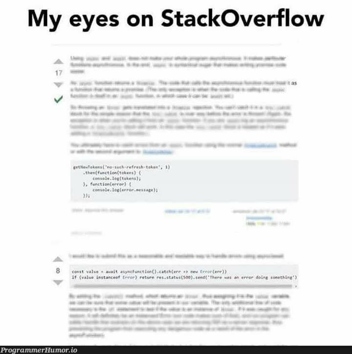 Who else? | stackoverflow-memes, stack-memes, overflow-memes | ProgrammerHumor.io