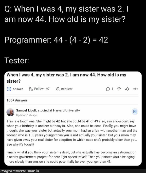 when i was 4 | programmer-memes, program-memes, test-memes | ProgrammerHumor.io