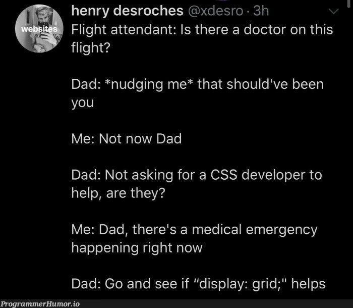 Does grid ever helps, though | developer-memes, css-memes, cs-memes | ProgrammerHumor.io