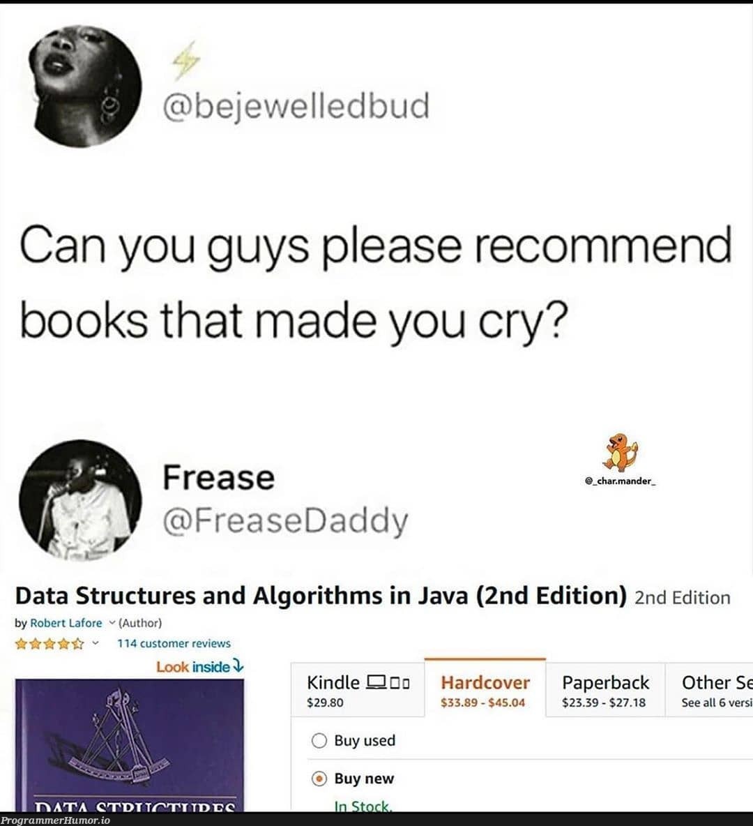 I cried as hell | java-memes, data structures-memes, data-memes, algorithm-memes, algorithms-memes, ide-memes | ProgrammerHumor.io