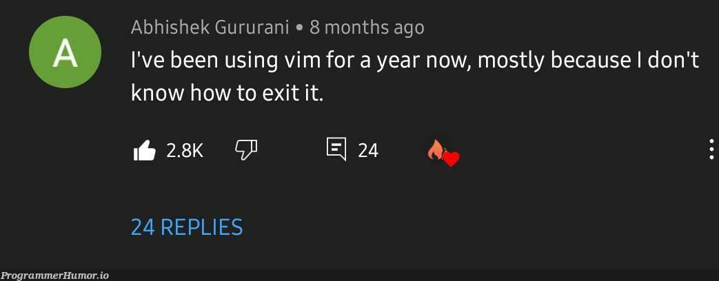 Hmmmmmmmmmmmmmmmm | vim-memes | ProgrammerHumor.io
