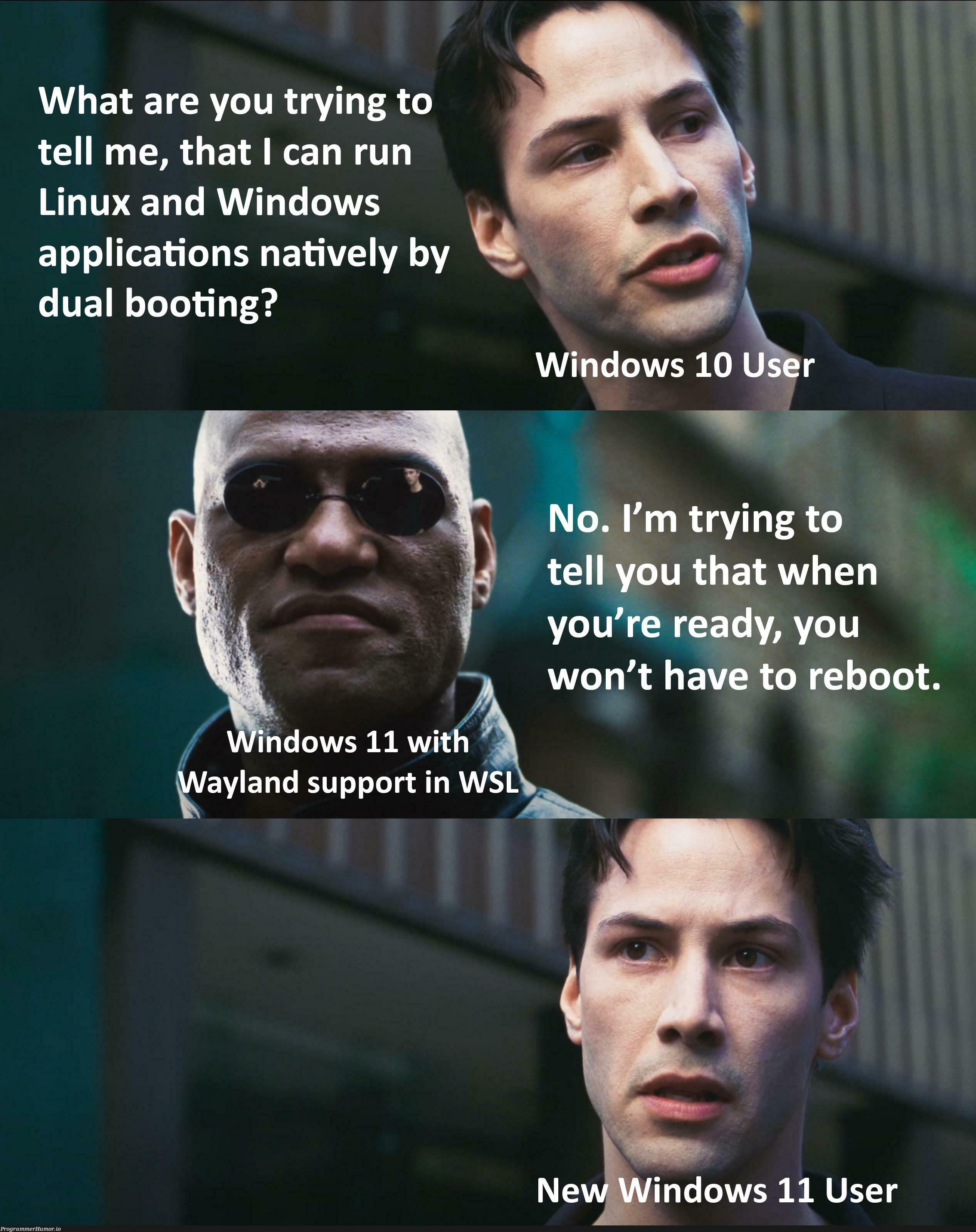 Windows 12 is just Linux | linux-memes, ux-memes, try-memes, windows-memes | ProgrammerHumor.io