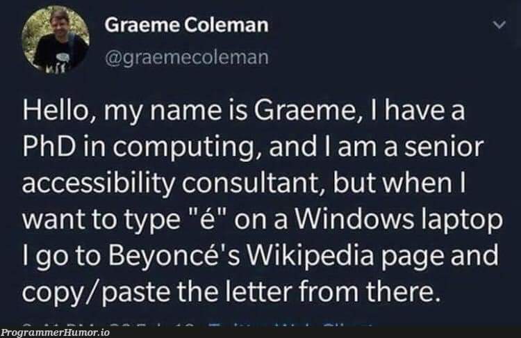 Éééééé *finger guns* | computing-memes, windows-memes, laptop-memes | ProgrammerHumor.io