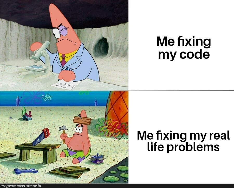 But there is no Stack Overflow for the real life. | code-memes, stack-memes, stack overflow-memes, fix-memes, overflow-memes | ProgrammerHumor.io