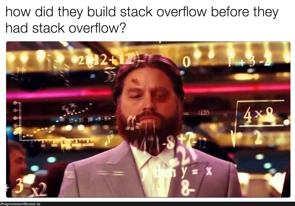 something doesn't add up | stack-memes, stack overflow-memes, overflow-memes | ProgrammerHumor.io