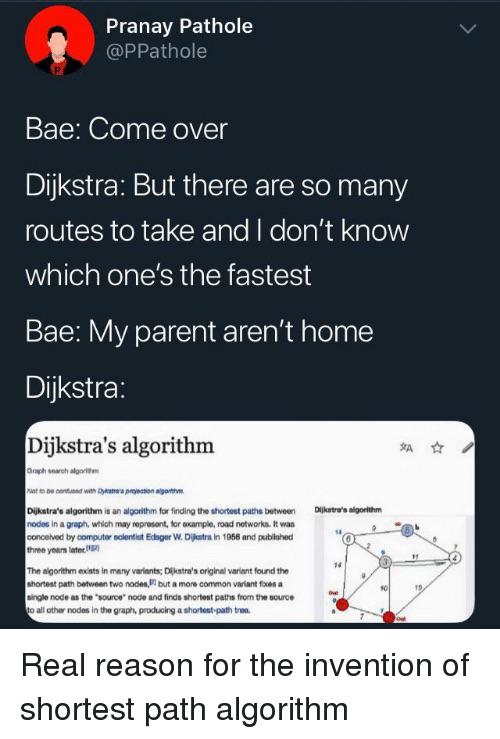 So that’s what inspired the path finding algorithm. It all makes sense now… | test-memes, algorithm-memes, IT-memes | ProgrammerHumor.io