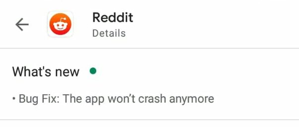 Does this mean there will be no updates? | bug-memes, date-memes, fix-memes, bug fix-memes, reddit-memes, crash-memes | ProgrammerHumor.io