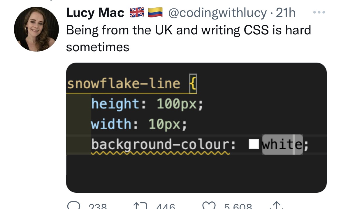 Color me surprised!! | coding-memes, css-memes, mac-memes, cs-memes | ProgrammerHumor.io