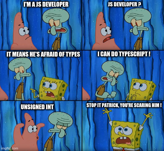 To type or not to type | typescript-memes | ProgrammerHumor.io