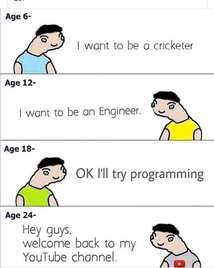 and I don't even have a channel | engineer-memes, youtube-memes | ProgrammerHumor.io