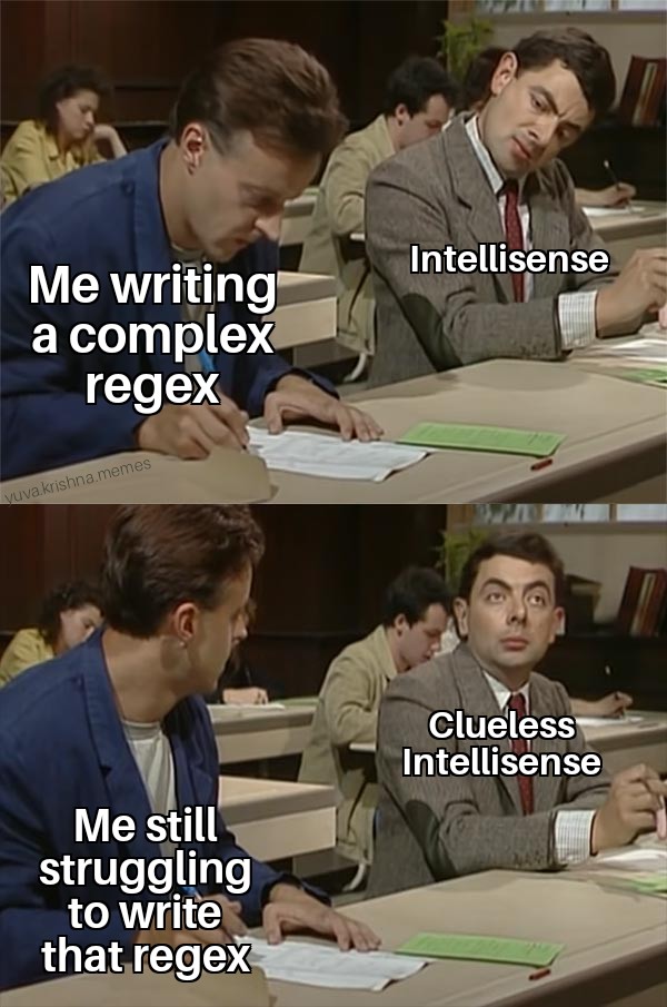 Now it's your opportunity to help me.. | regex-memes | ProgrammerHumor.io