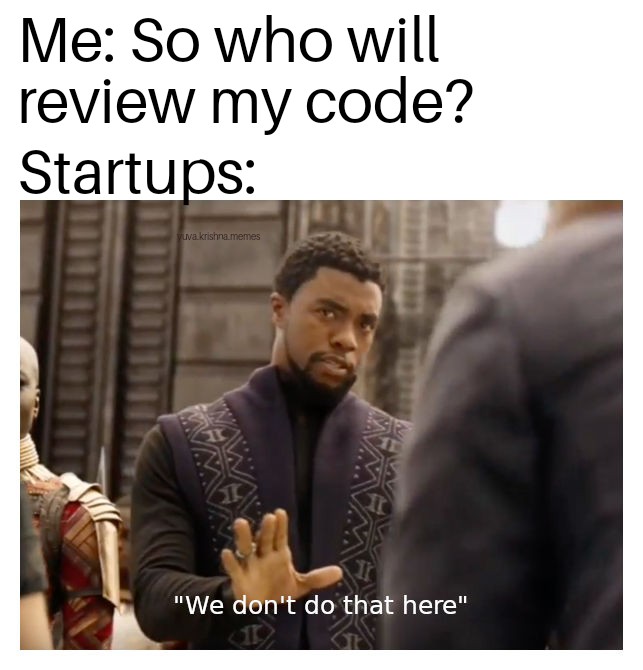 Your code your responsibility.. | code-memes, startup-memes | ProgrammerHumor.io