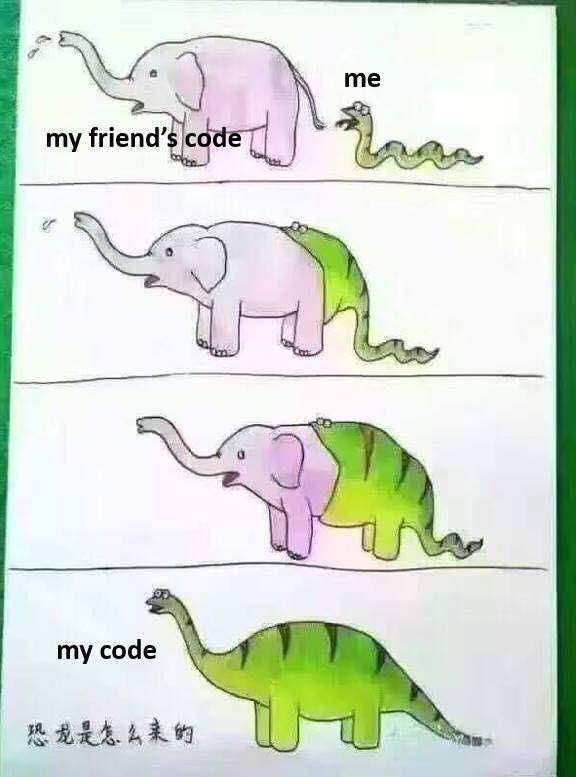 Copying code from Stack-overflow | code-memes, stack-memes, overflow-memes | ProgrammerHumor.io