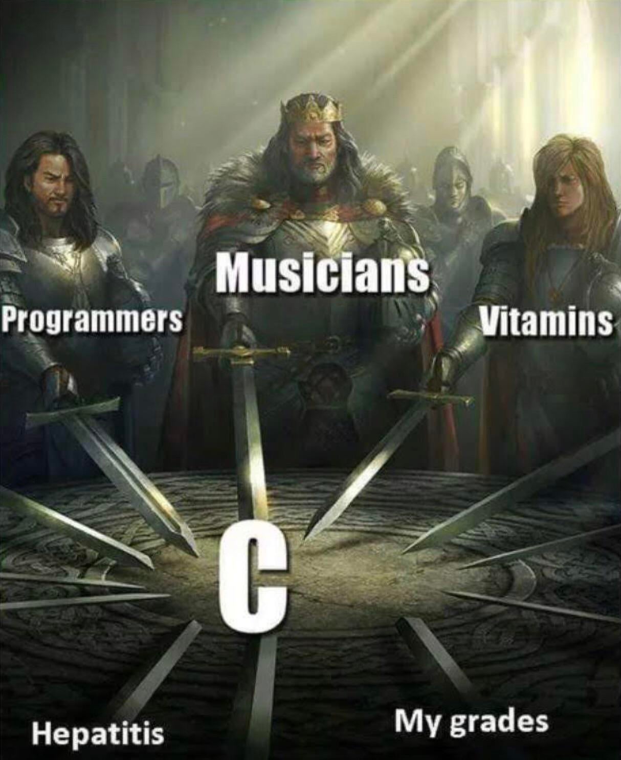 I prefer C# myself, but since everyone else here agrees... (X-post from r/musicmemes) | programmer-memes, program-memes, c#-memes | ProgrammerHumor.io