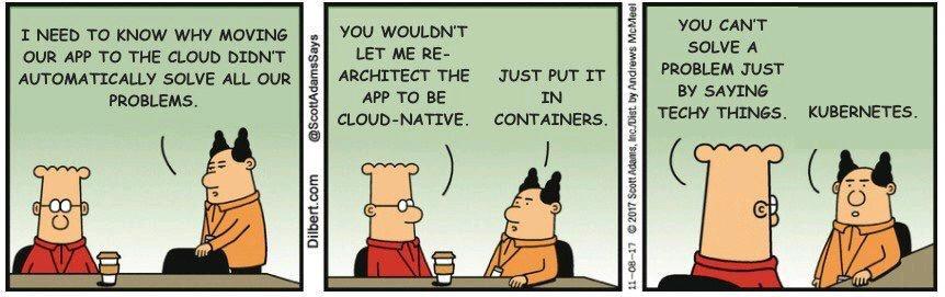 Cloud, containers and kubernetes | tech-memes, IT-memes, cloud-memes, kubernetes-memes, container-memes | ProgrammerHumor.io