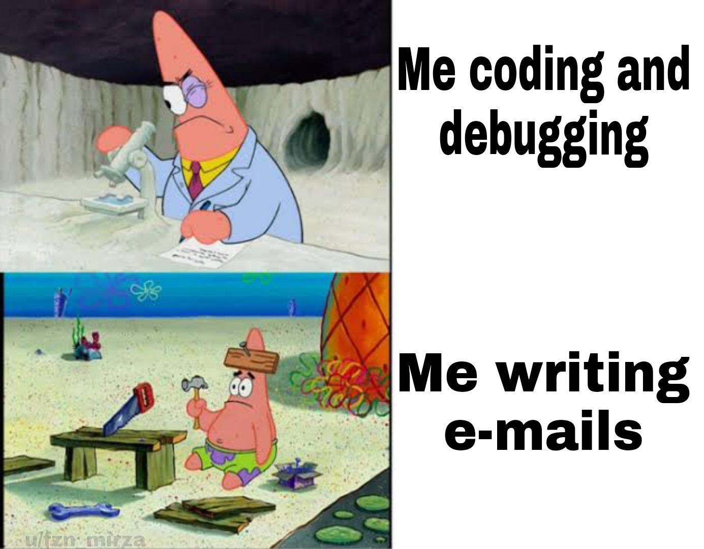 Bad at writing captions too | coding-memes, debugging-memes, bug-memes, debug-memes | ProgrammerHumor.io