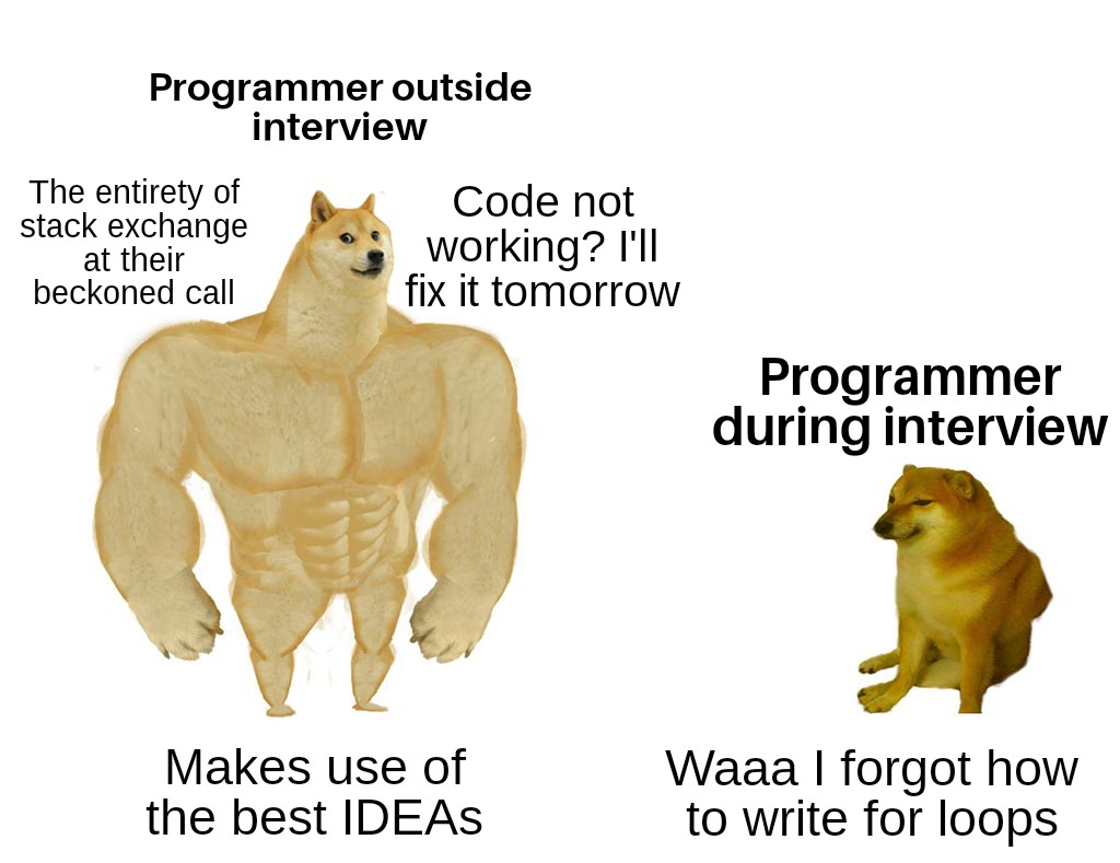 Whole different person | programmer-memes, code-memes, program-memes, loops-memes, for loop-memes, oop-memes, fix-memes, IT-memes, idea-memes, ide-memes, interview-memes | ProgrammerHumor.io