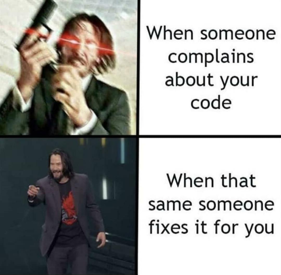 That person though..... | code-memes, fix-memes, IT-memes | ProgrammerHumor.io