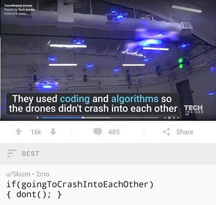 It’s very complex you wouldn’t understand | coding-memes, crash-memes | ProgrammerHumor.io