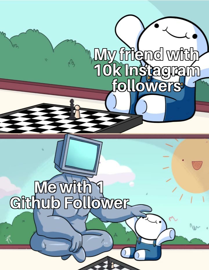 Github >>> Instagram | git-memes, github-memes | ProgrammerHumor.io