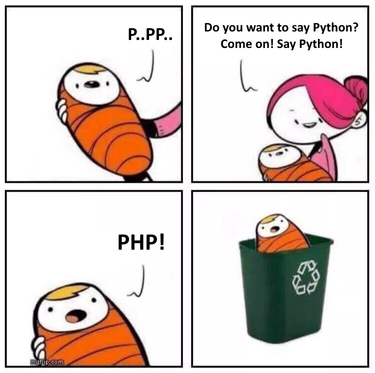 P..PP..PHP | php-memes, python-memes | ProgrammerHumor.io