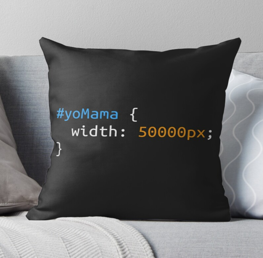 Shopping for a new throw pillow | ProgrammerHumor.io