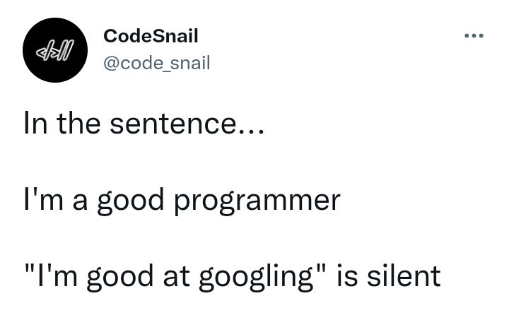 Googling ✨ | programmer-memes, code-memes, program-memes | ProgrammerHumor.io