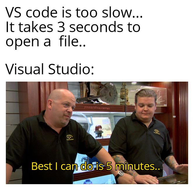 The real power.. | code-memes, vs code-memes, visual studio-memes, IT-memes | ProgrammerHumor.io