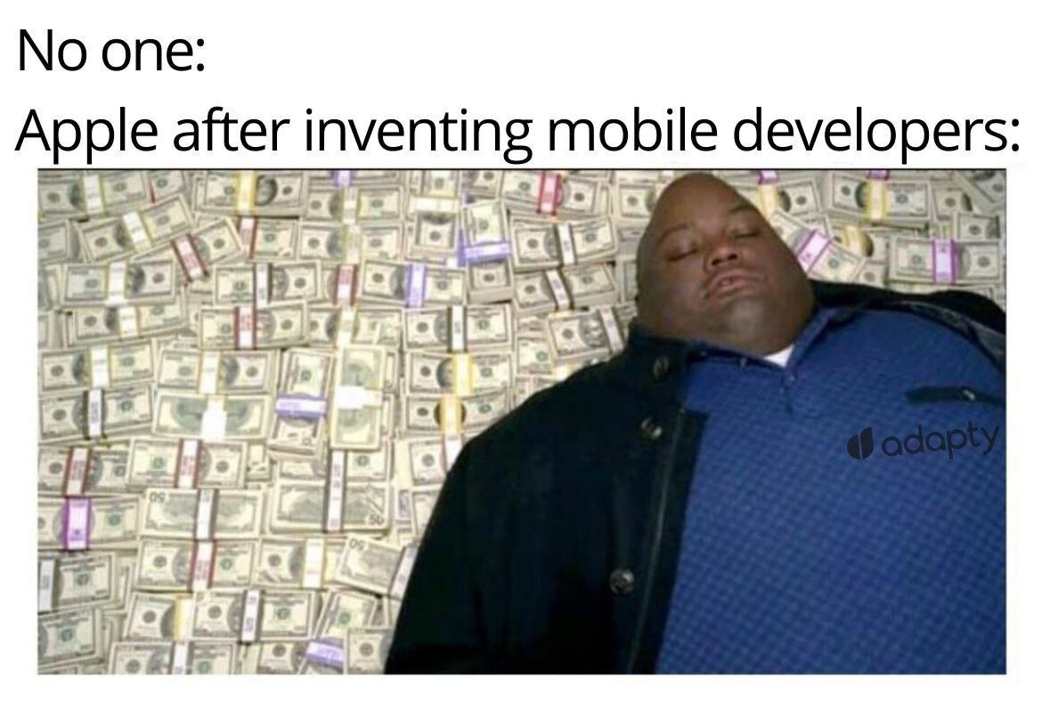 Business is boomin’! | developer-memes, apple-memes | ProgrammerHumor.io