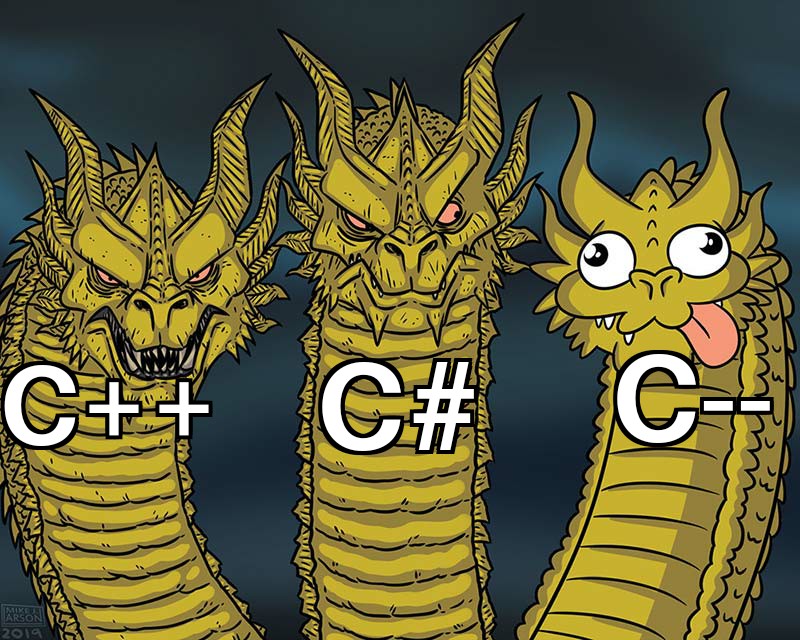 For some reason, nobody uses C-- | ProgrammerHumor.io