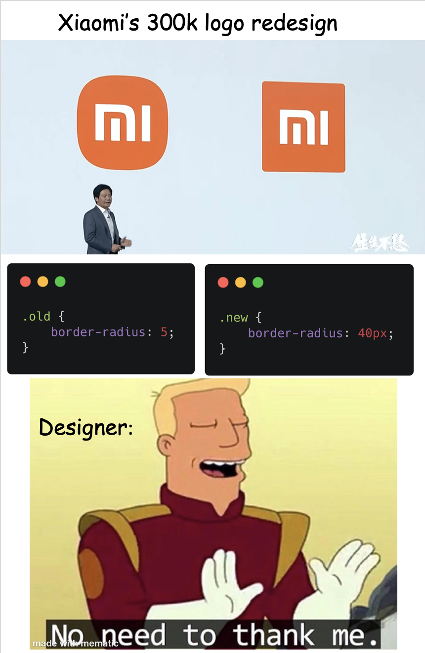 Beauty is in the eye of the designer | design-memes, designer-memes | ProgrammerHumor.io