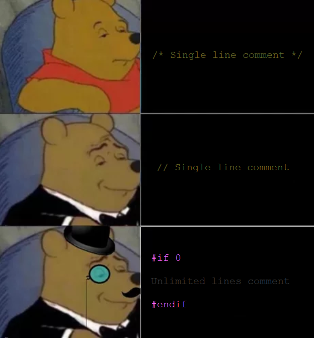 Classic comment syntax is overrated | class-memes, comment-memes | ProgrammerHumor.io