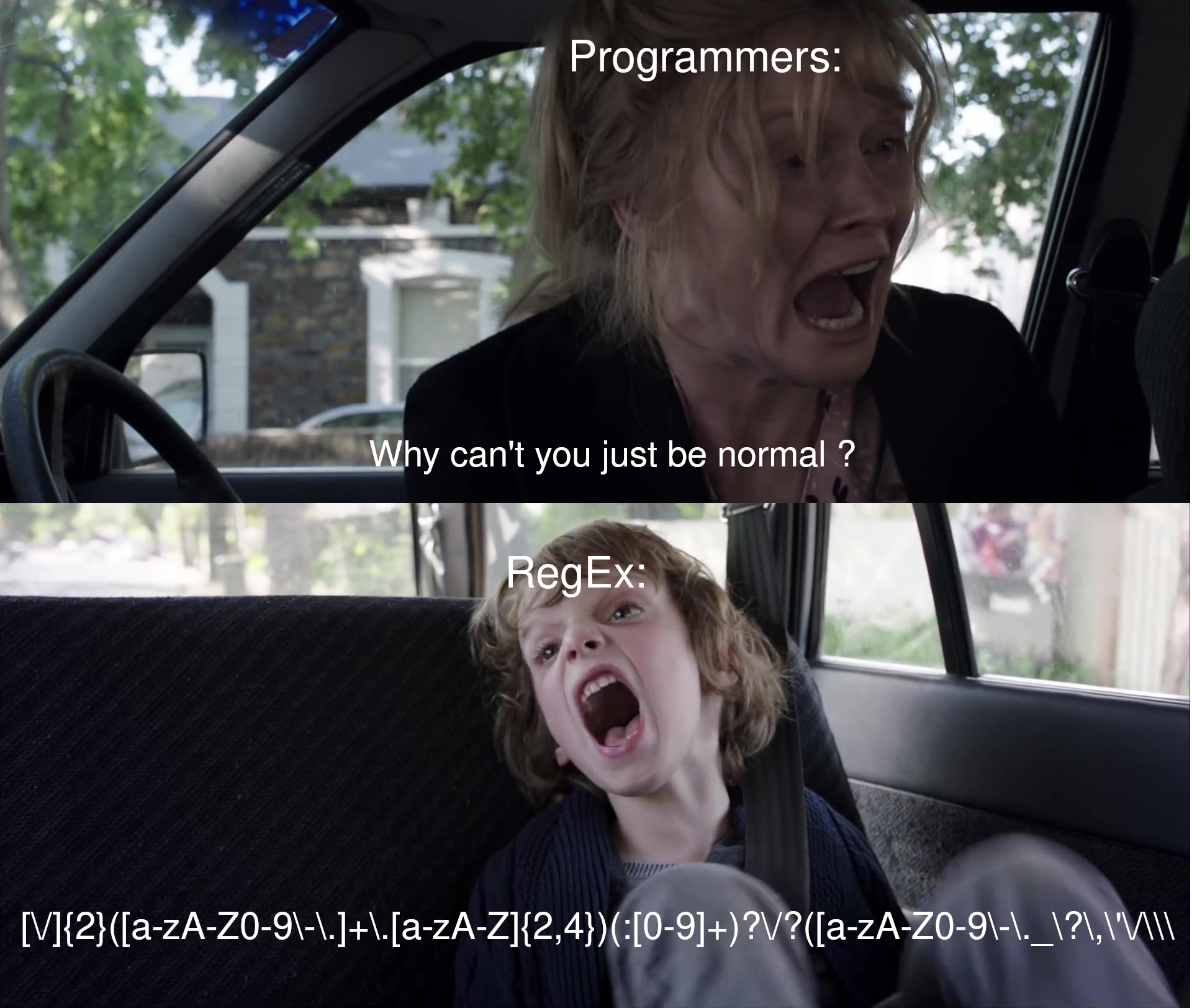 "[.]" | ProgrammerHumor.io