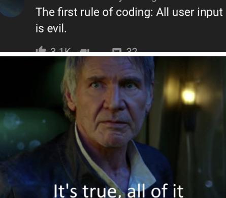 screams in xss | coding-memes, IT-memes | ProgrammerHumor.io