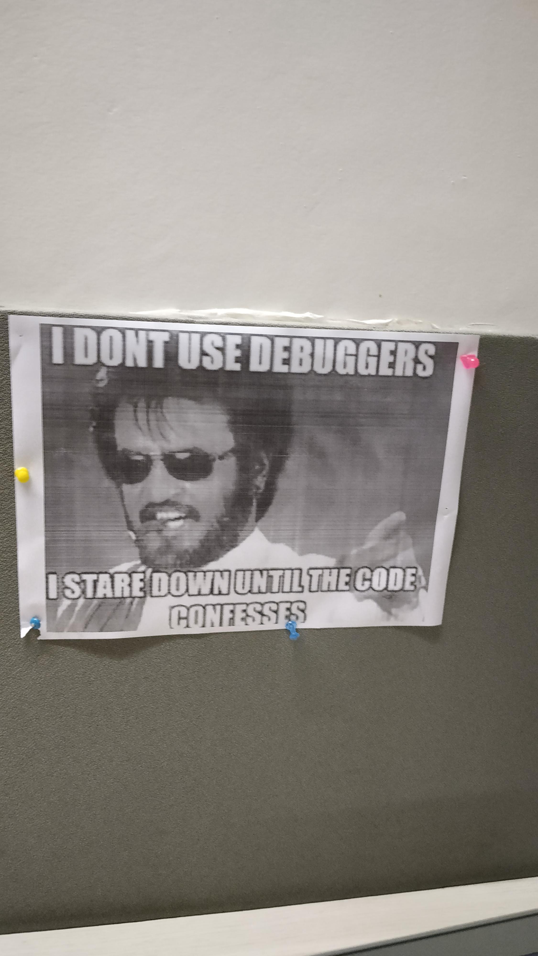 Saw this on one of developers desk | developer-memes | ProgrammerHumor.io