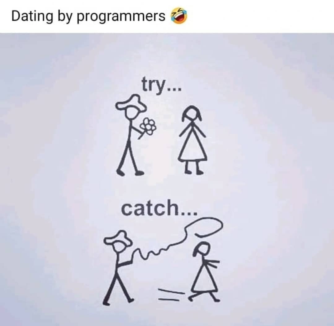 Dating by programmers | programmer-memes, program-memes, catch-memes | ProgrammerHumor.io