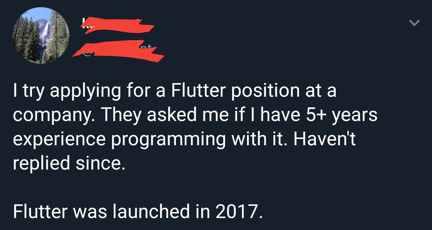 Senior Catch-22 Engineer | programming-memes, engineer-memes, program-memes, try-memes, catch-memes, flutter-memes | ProgrammerHumor.io