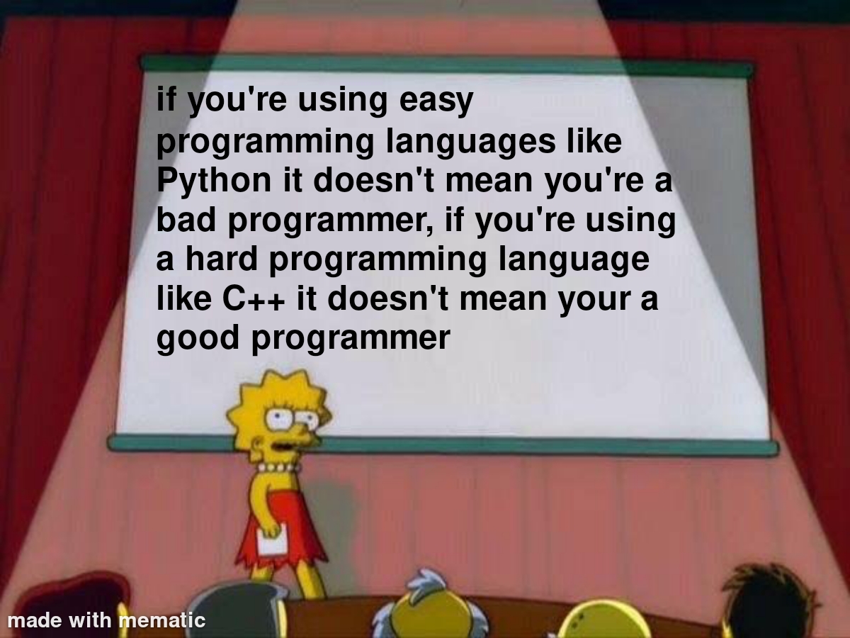 Scratch users doesn't count | programming-memes, programmer-memes, python-memes, program-memes, c++-memes, IT-memes, ML-memes, language-memes, programming language-memes | ProgrammerHumor.io