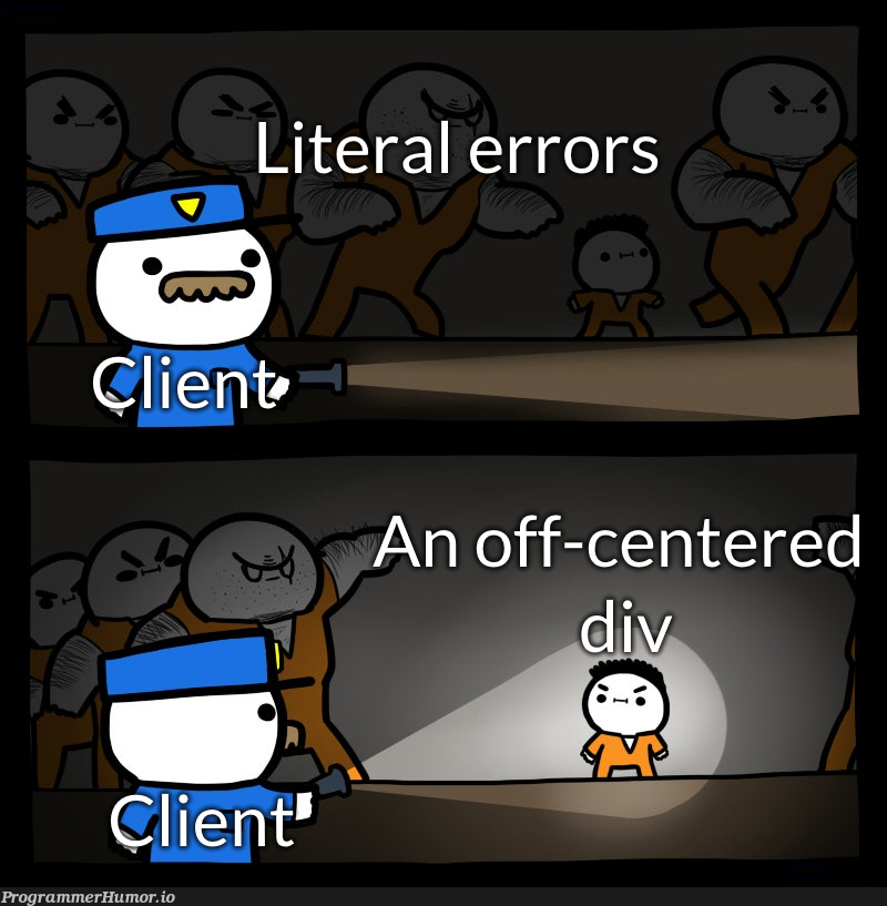 Decoy! | errors-memes, error-memes, div-memes | ProgrammerHumor.io