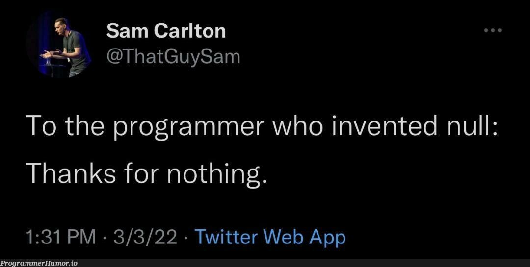 What a f*ing negative zero! | programmer-memes, web-memes, program-memes, twitter-memes | ProgrammerHumor.io