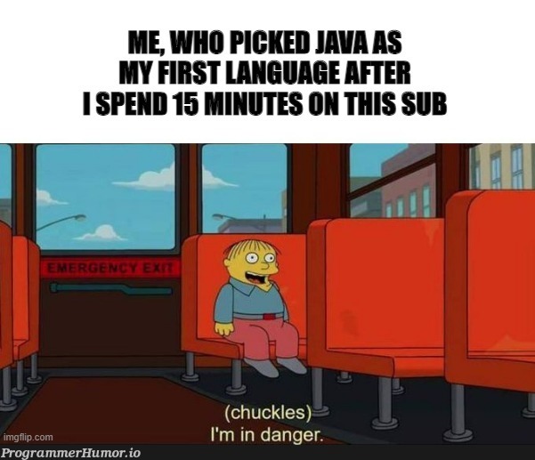 Now there's no way back (ง •_•)ง | java-memes, language-memes | ProgrammerHumor.io