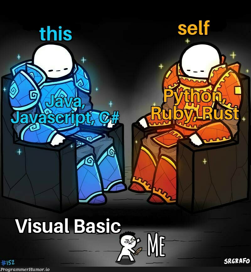 Oh Visual Basic, why did you have to rename everything? | java-memes | ProgrammerHumor.io