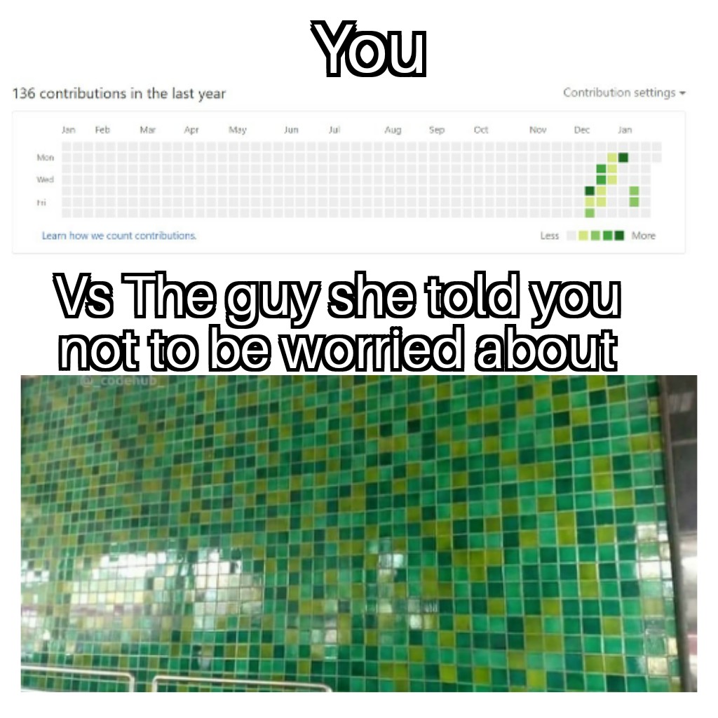 When the subways are more GitHub "committed" than you | git-memes, github-memes | ProgrammerHumor.io