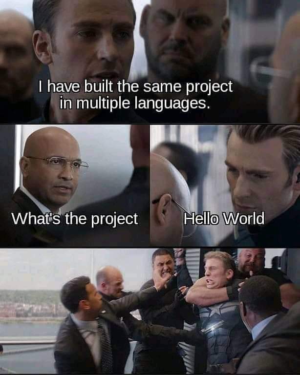 Me in an interview room | language-memes, interview-memes | ProgrammerHumor.io