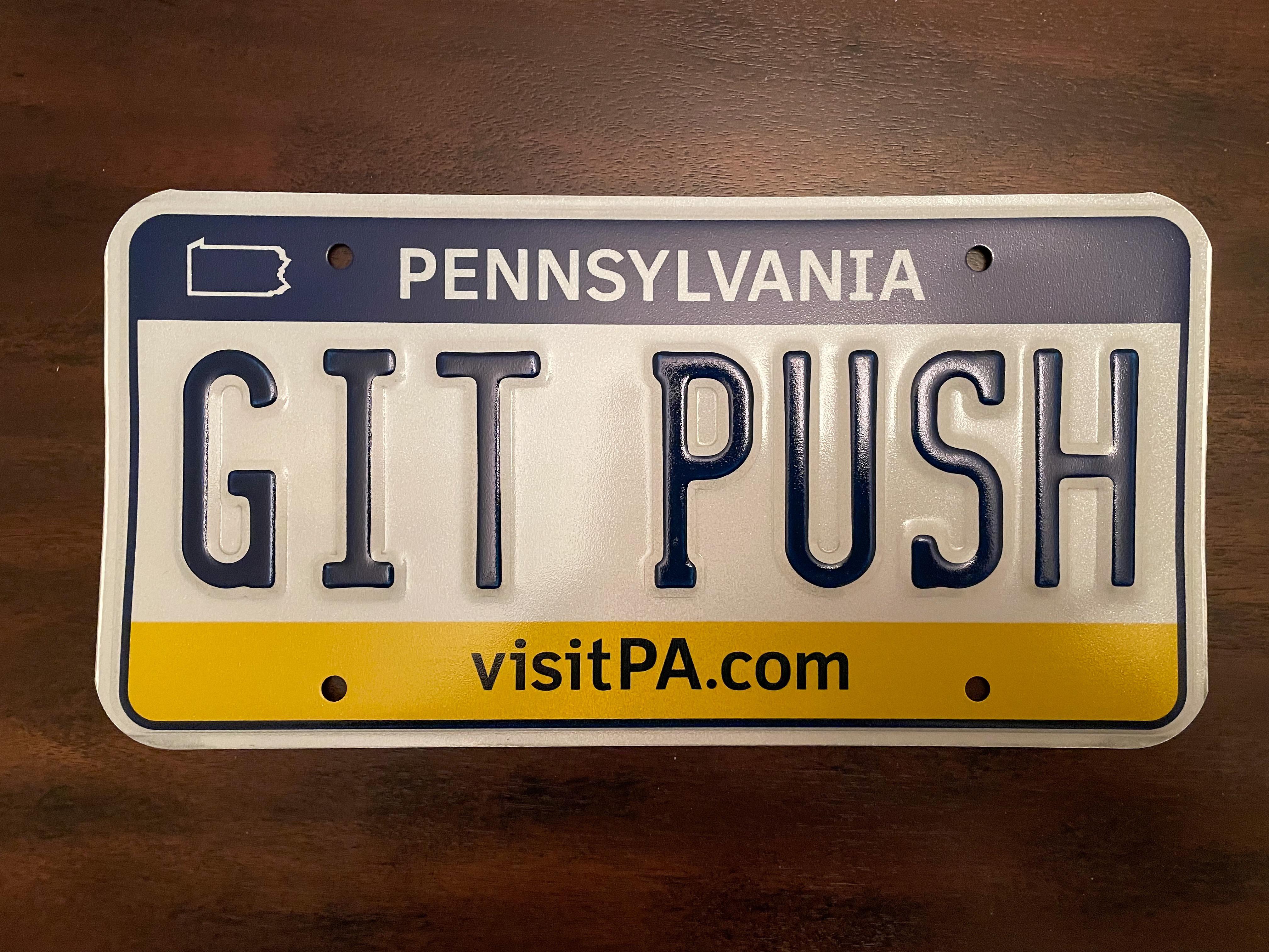 My new license plate has arrived | ProgrammerHumor.io